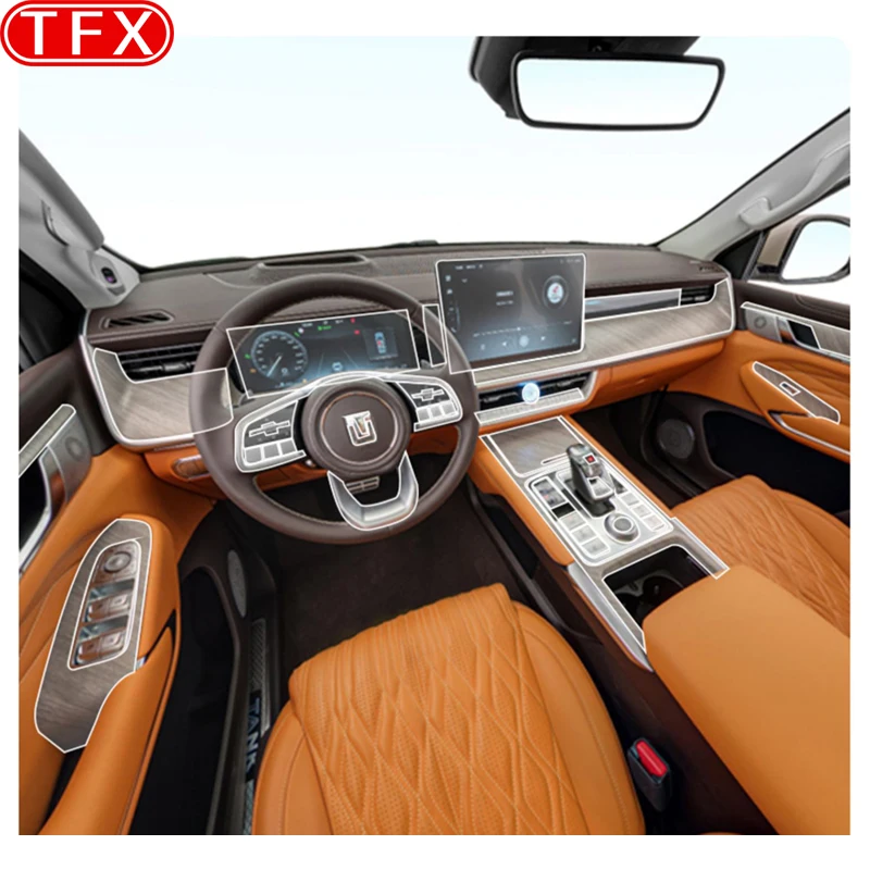 Для резервуара 500 Great Wall ТПУ Защитная пленка для салона автомобиля приборной