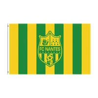 90x150cm nantes flag polyester printed football team for decoration
