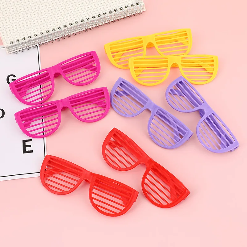 

10Pcs Cute Color Shutter Shades Glasses Kids Birthday Gifts Toys Makeup Guest Party Favors Supplies Pinata Christmas Goodie Bag
