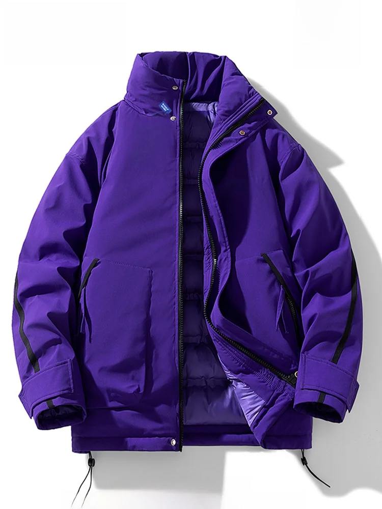 Wassup Glory Пуховик с воротником-стойкой Одежда на хлопковой подкладке Мужская