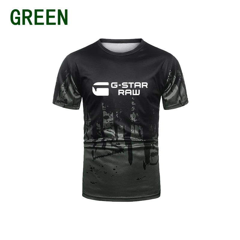 

2022 Summer Men's Fashion Splatter T Shirts Men's Sportswear Shirts Printed Casual Street T Shirts Tops
