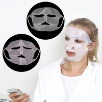 1pc reusable silicone face skin care mask for face sheet mask prevent evaporation steam high quality waterproof mask beauty tool