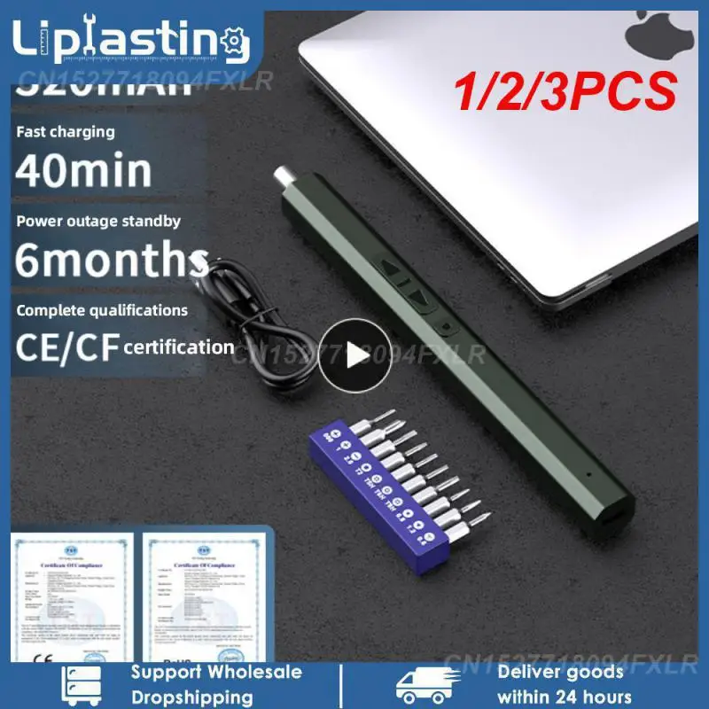 

1/2/3 шт., мини-электрическая отвертка, 62 в 1