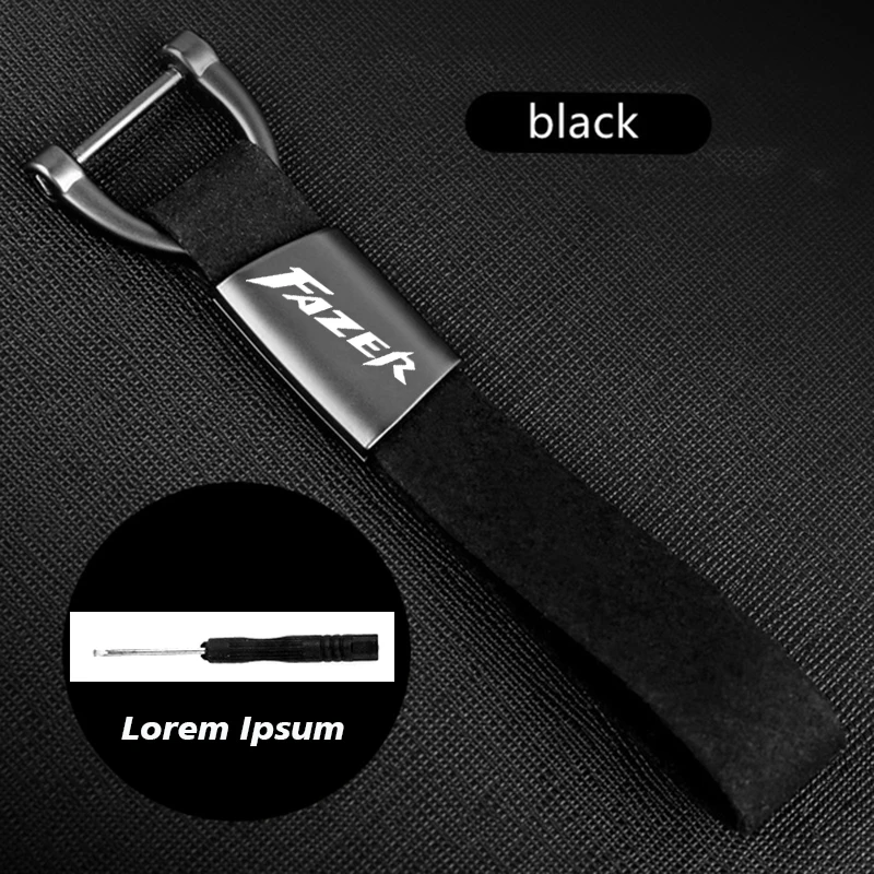 

Новые автомобильные аксессуары/Универсальный качественный брелок из замши для мотоцикла Yamaha FZ8 FZ1 FZ6 Fazer