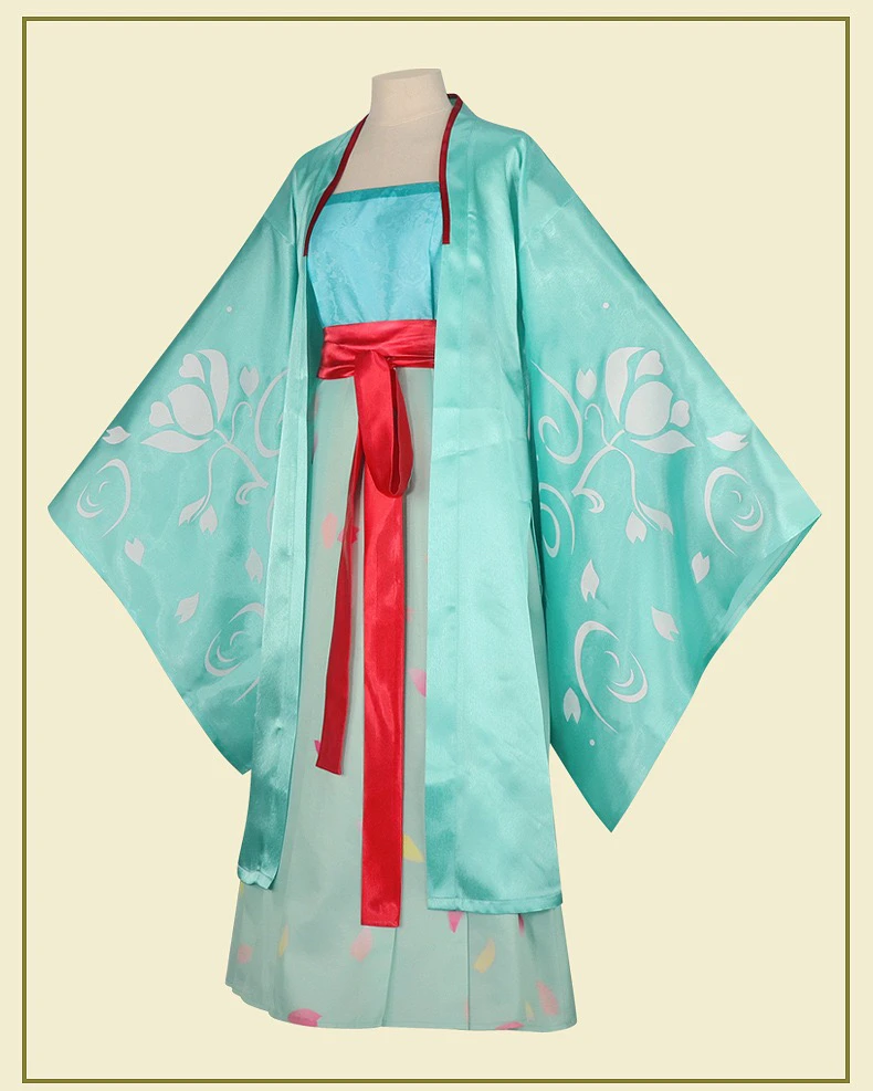 Унисекс аниме Cos Maomao костюмы для косплея кимоно нестандартного размера