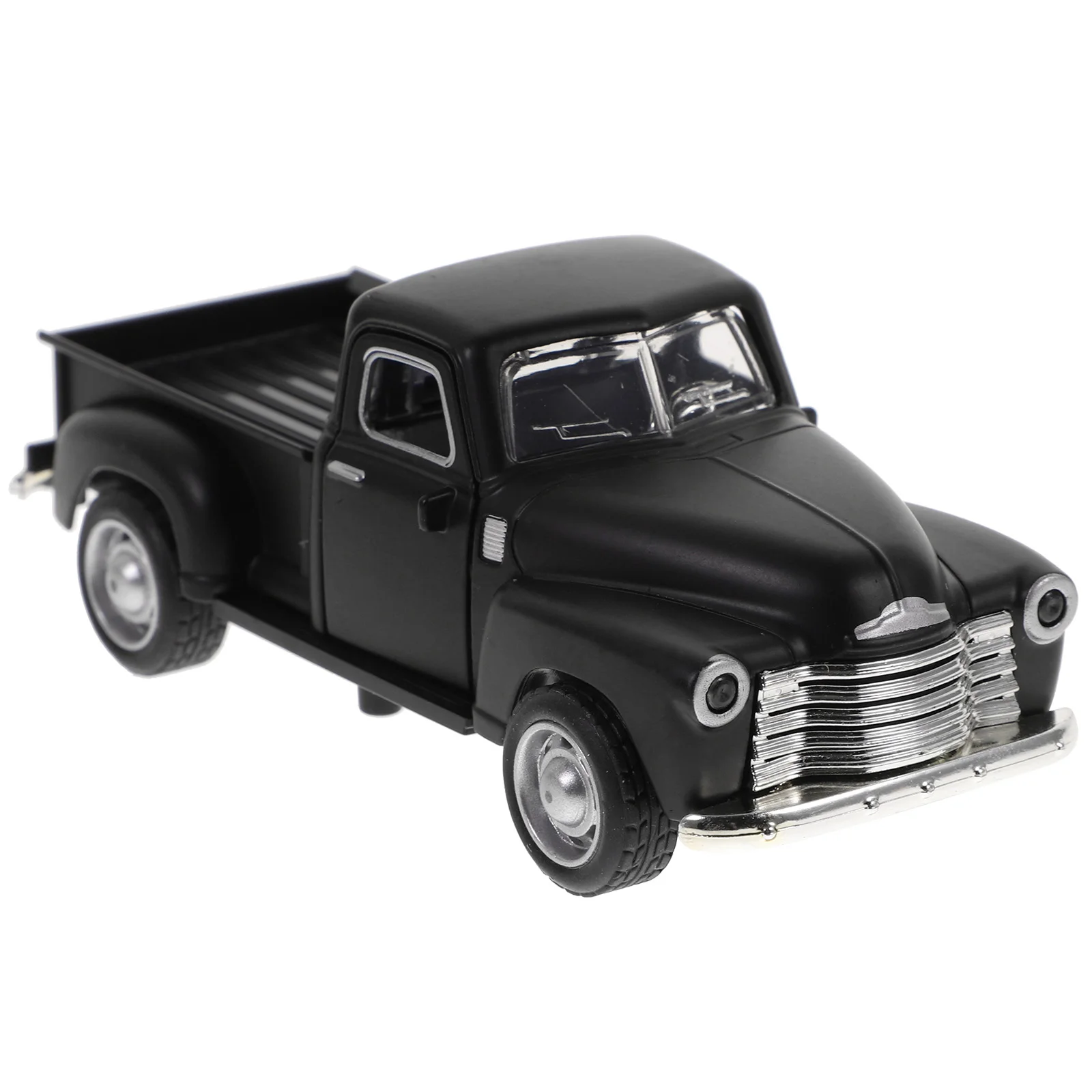 

Truck Car Model Toy Pickup Metal Vintage Cars Decor Diecast Christmas Alloy Retro Toys Figurine Classic Vehicle Up Old Pick Red