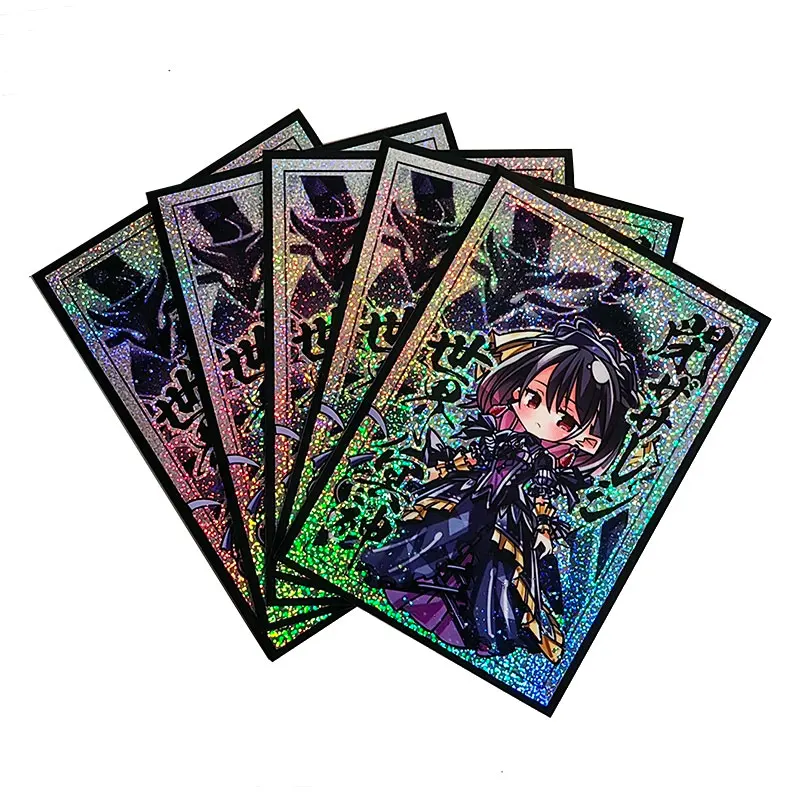 Голографические мигающие верхние загрузчики 63x90 см 50 шт. рукава для торговых