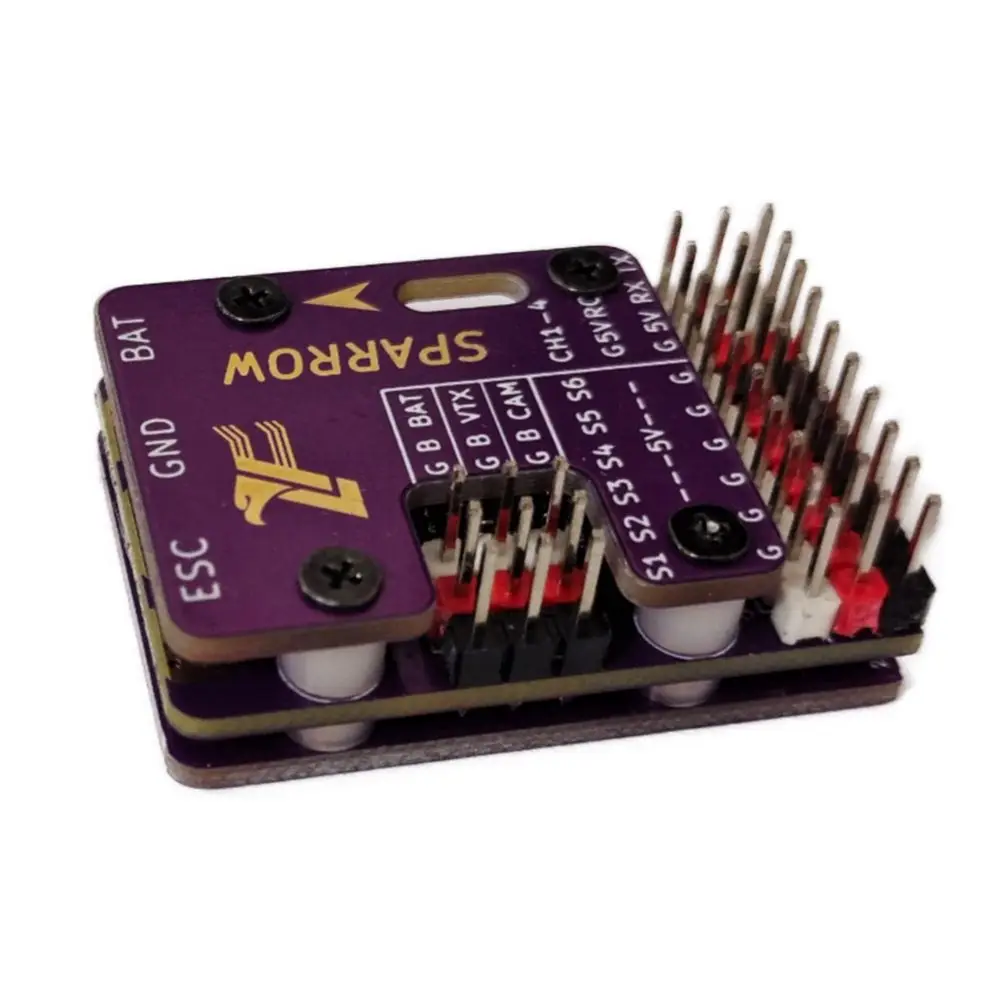 Контроллер полета Lefei Sparrow 2-OSD, стабилизация гироскопа, поддержка возврата дома, SBUS PPM PWM IBUS CRSF для радиоуправляемого самолета