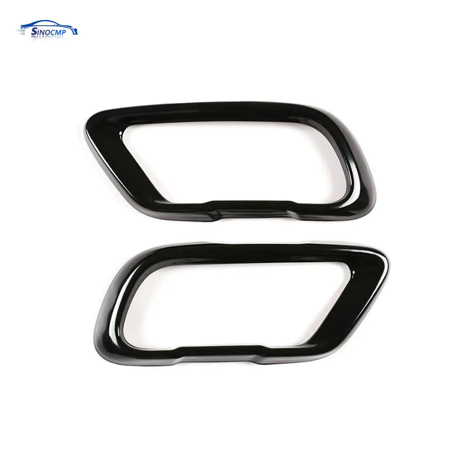 

2 шт. глушители выхлопной трубы, крышка черной нержавеющей стали для BMW X5 G05 X6 G06 X7 G07, запасные части для автомобиля 2019-2023 гг.