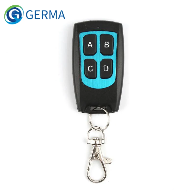

GERMA Remote Control Duplicate 433MHZ 4 Channel Command Garage Door Opener Duplicator Clone Cloning Code Key Copy Code Remote