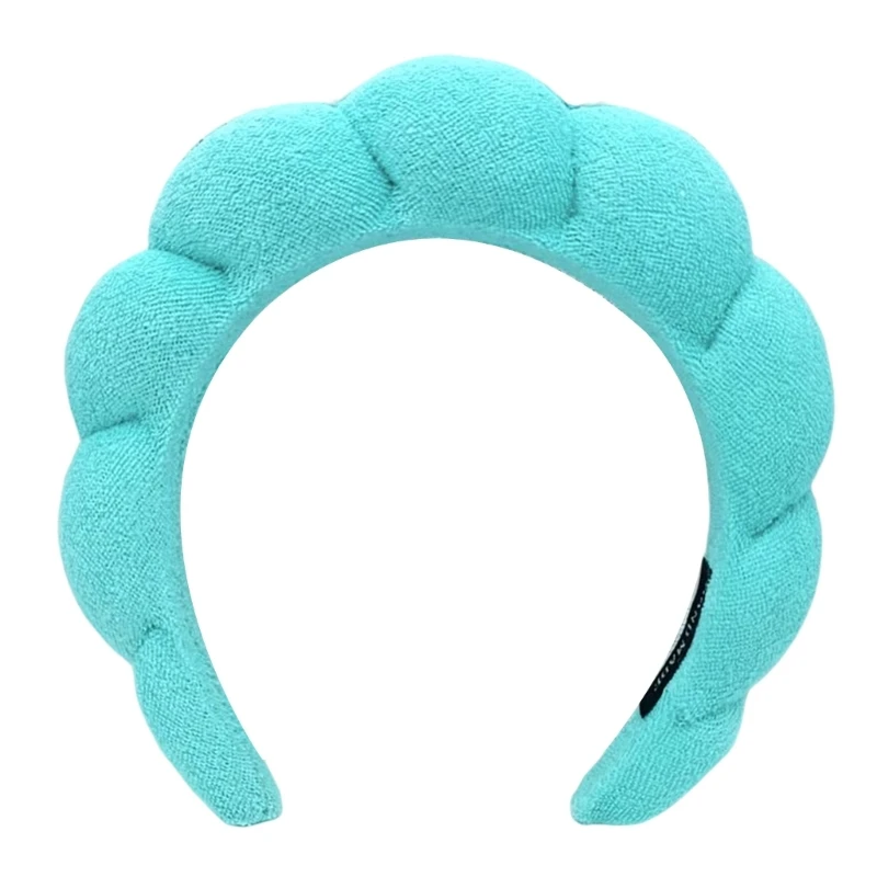 

Spa Headband For Washing Face Terry Towel Headband Sponge Hairband Skincare Headband Non Slip Yoga Sweatband Headband