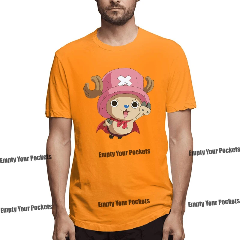 

2022 Summer New Arrival Funny Japenese JUMO Anime One Piece Kawaii Chopper Print Men T-shirt Cartoon Kawaii Graphic for Unisex
