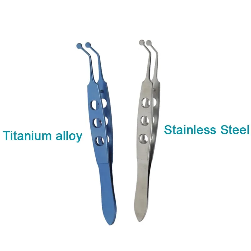 

Ophthalmic Massage Forcep Autoclavable Ophthalmic Surgical Forceps Tweezers Ophthalmic Instrument Stainless Steel Titanium Alloy
