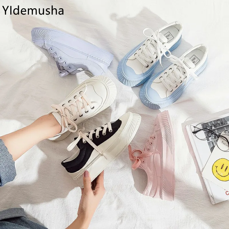 

Sneakers Women Shoes 2022 Spring Summer Canvas Shoe Casual Women Sport Shoes Flat Lace-Up Adult Zapatillas Mujer Chaussure Femme