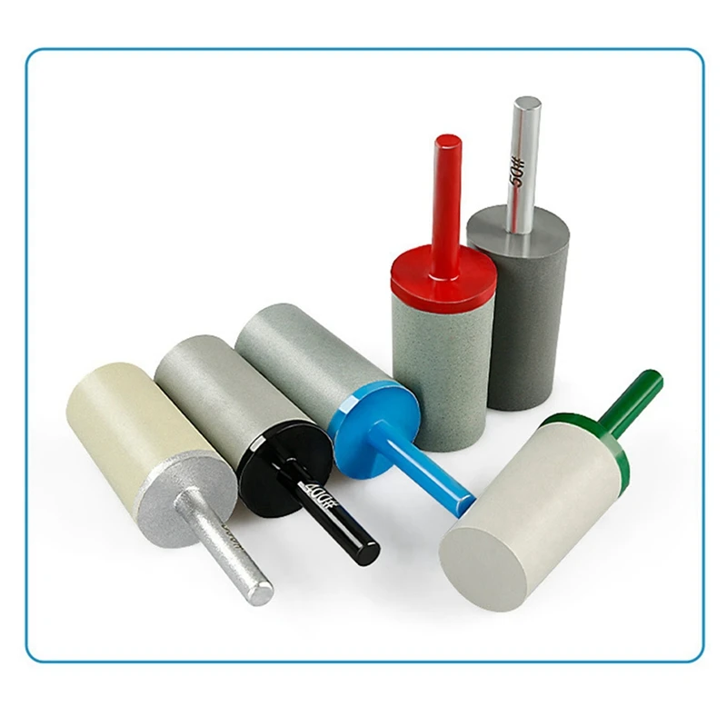 Цилиндрические алмазные шлифовальные насадки зернистостью 200 с алмазными