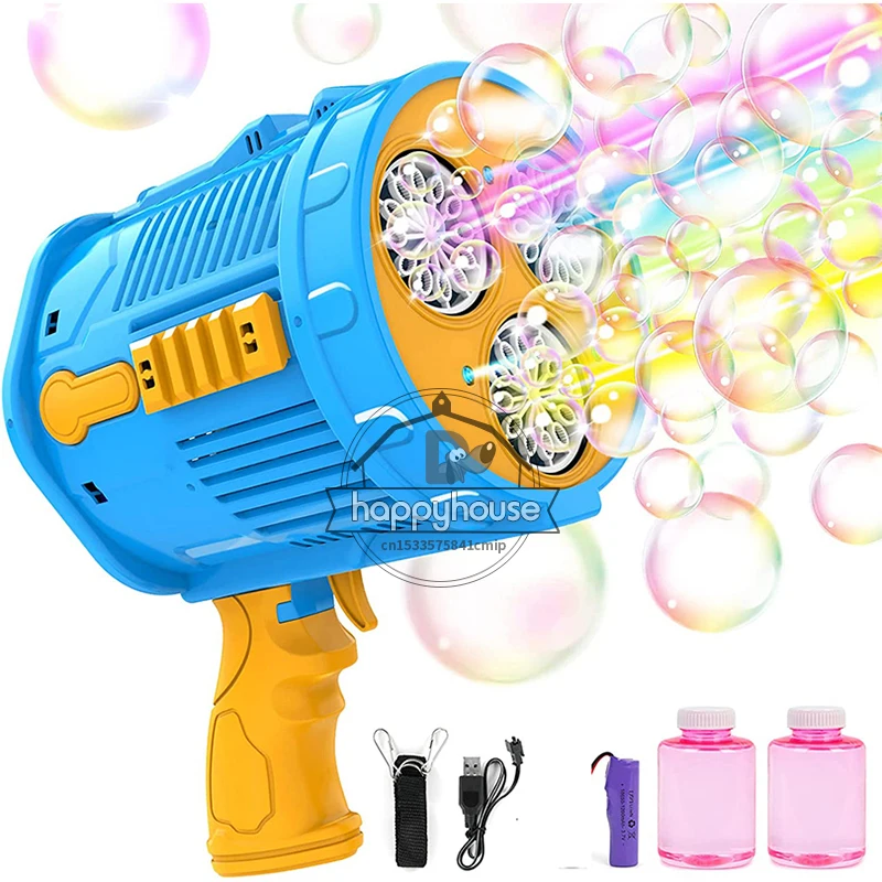 Детская пусковая установка для мыльных пузырей, автоматическая пусковая установка для ракеток, детский пистолет для мыльных пузырей, пусковой аппарат для бластера, уличная игрушка