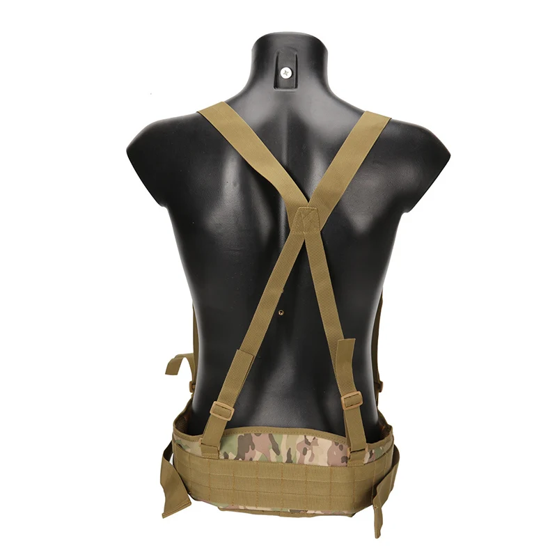 

Tactical Belt CS Army Fans Combat Belts Military Hunting Accessory Belt Girdle Shoulder Chest Strap Tactico Militar Hunting Gear