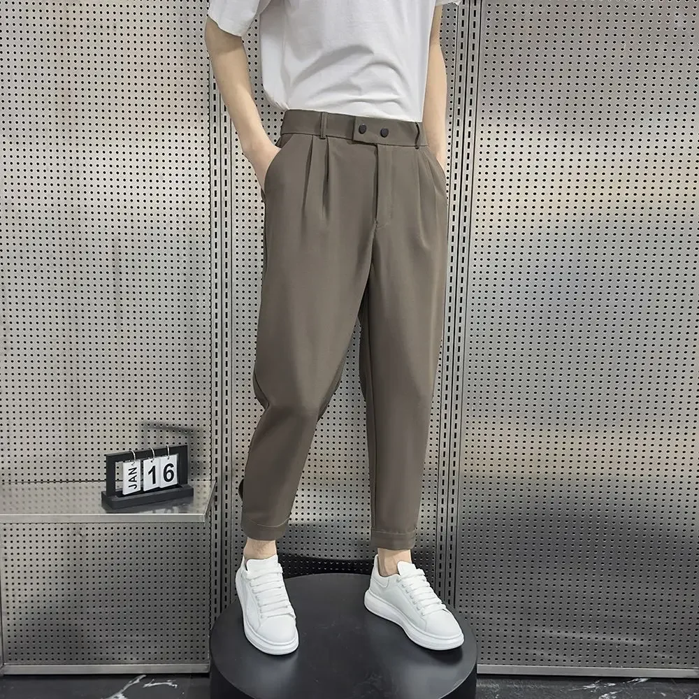 Брюки мужские драпированные