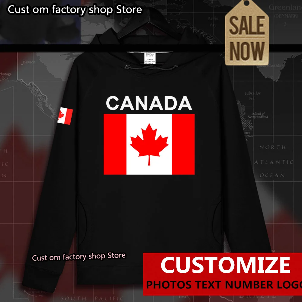 

Canada Canadians CA CAN mens hoodie pullovers hoodies men sweatshirt thin new streetwear clothing hip hop tracksuit nation flag