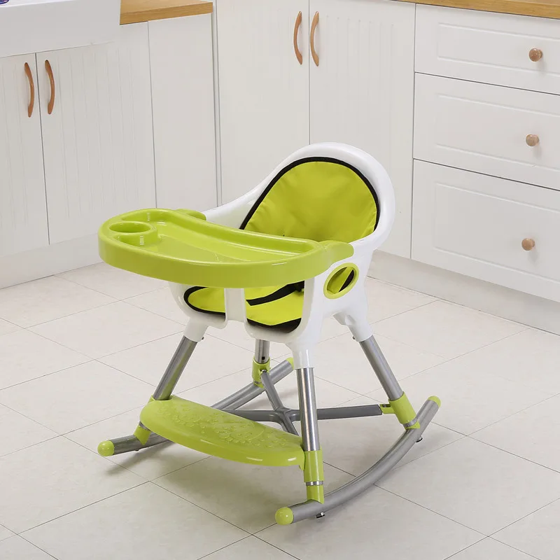 Baby Dining Chair Dining Table Baby Cradle Chair Child Dining Chair Seat Foldable Portable Adjustable High Chair Baby