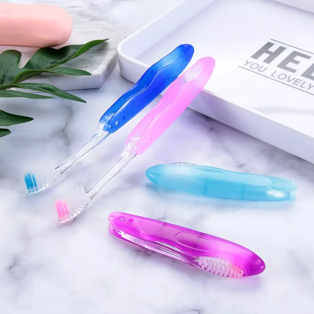 

1Pc Folding Toothbrush Portable Travel Camping Outdoor Tooth Brush Soft Foldable Toothbrush Hygiene Oral Cleaning Tools Dropship