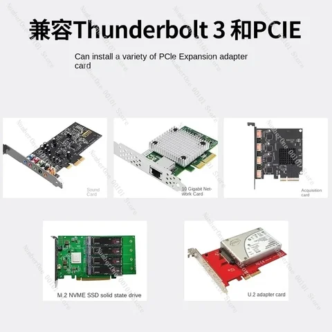 Корпус расширения ноутбука Thunderbolt 3 для видеокарты