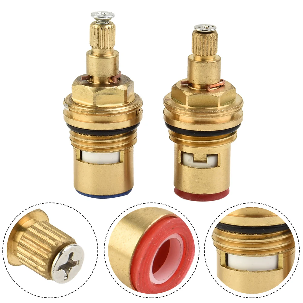 

Premium Bath 3/4\\\" Tap Cartridge Ceramic Valve Replacement Quarter Turn Insert Home Plumbing Bathroom Accessories