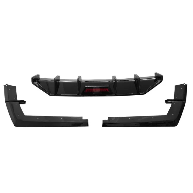 

Для Hyundai Elantra CN7 2020 2021 2022, диффузор заднего бампера, сплиттер, спойлер на подбородке, выхлопная труба, комплект, аксессуары для тюнинга автомобиля