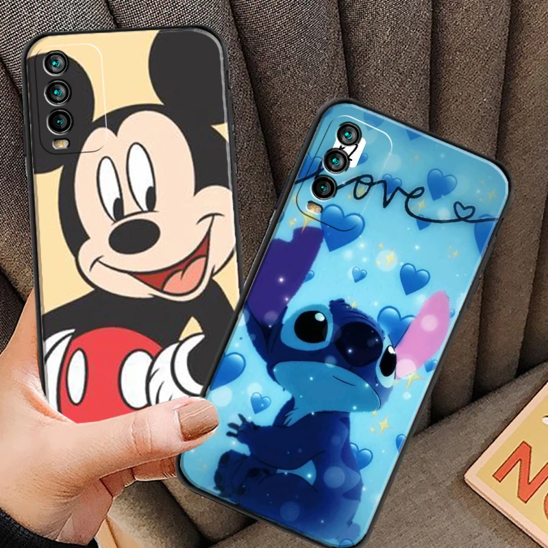 

Disney Mickey Stitch Phone Cases For Xiaomi POCO X3 GT X3 Pro M3 POCO M3 Pro X3 NFC X3 Mi 11 Mi 11 Lite Cases Coque Back Cover