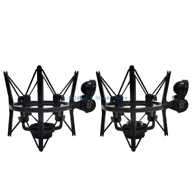Фото Y4UE Universal Mic Microfhone Shock Mount Регулируемая подставка для записания зажима №3