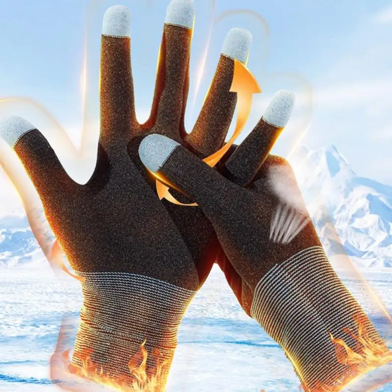 

Durable Esports Gloves Ski Gloves Winter Fashion Functional Thickened Thermal Gloves Water-proof Winter Accessories Comfortable