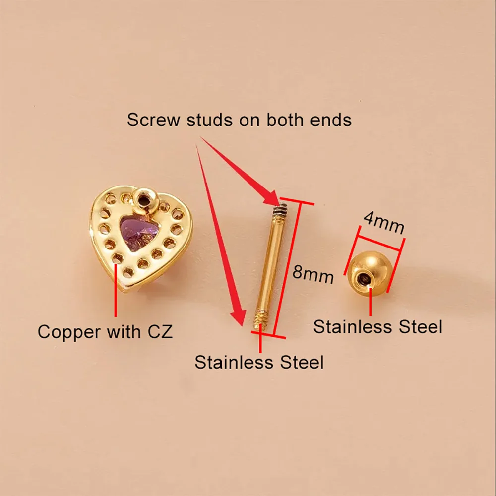 Серьги-гвоздики Y2k женские ювелирные украшения для ушей с изящными