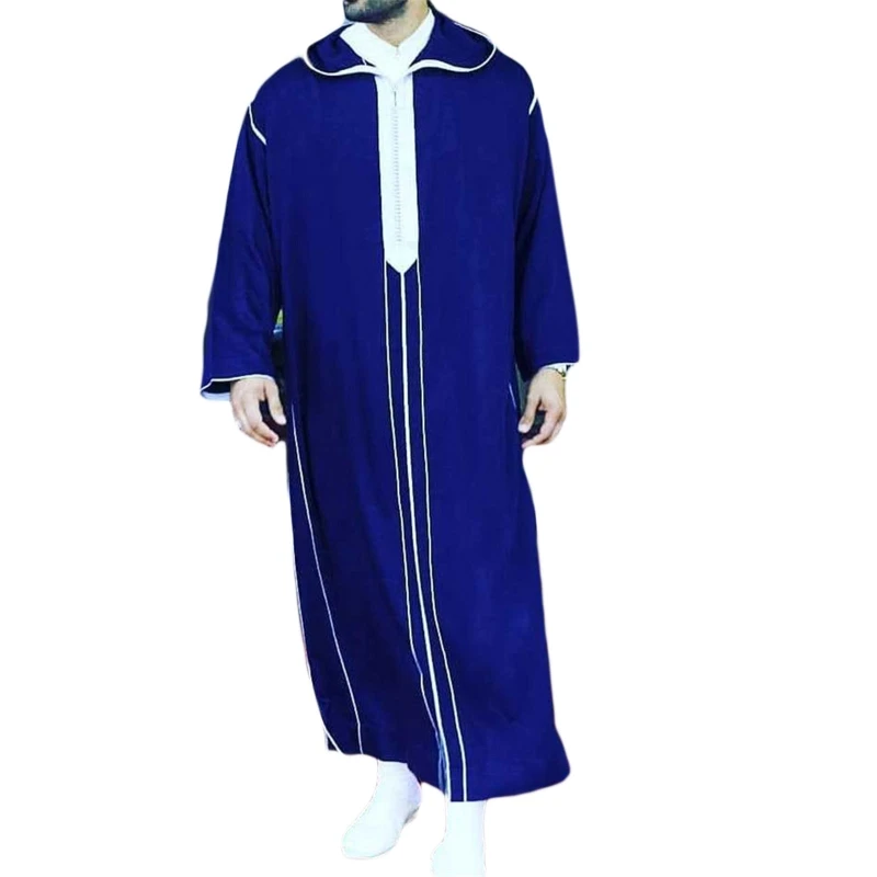 

Eid Middle East Jubba Thobe Comfortable Muslim Robe Caftan Arab Men Thobe Gift