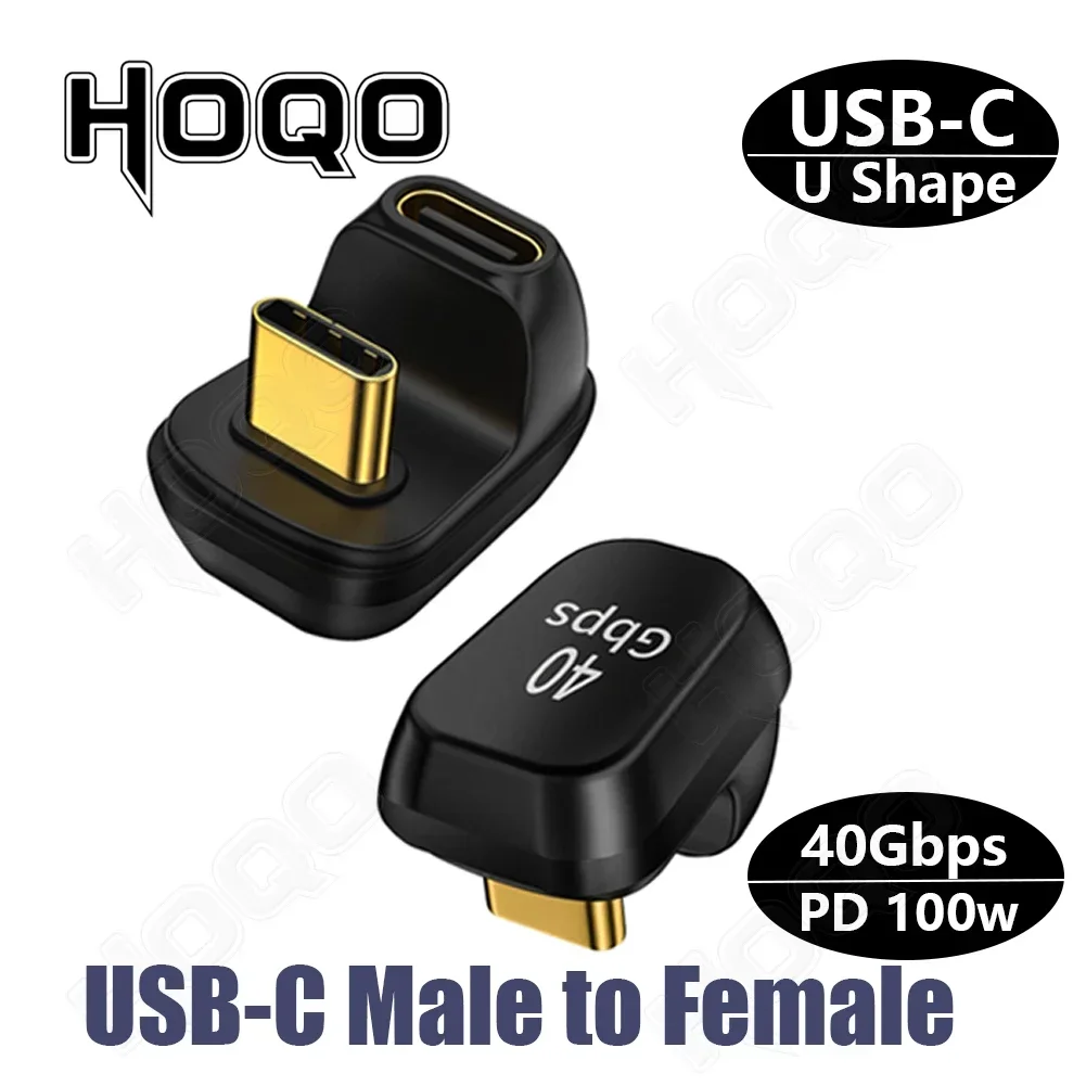 USB3.2 Type-c Adapter U-shaped Mini HDMI USB Male to Female Extension C Converter HD 2.1V 8K 60Hz