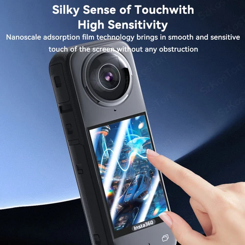 Силиконовая защитная крышка объектива для камеры Insta360 X4