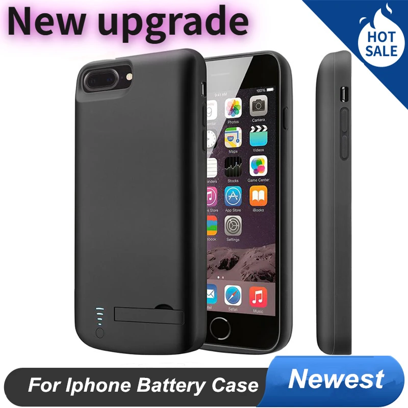 

10000Mah Battery Charger Case for Iphone 14 Plus 13 Mini 12 Pro Max 11 Pro X XS XR XS Max 6 6S 7 8 Plus Battery Case Power Bank