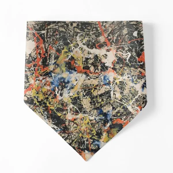 

Банданы для собак Jackson Pollock, Праздничный Рождественский шейный платок для домашних животных, костюм с рисунком кошки, бриллиантовые принадл...