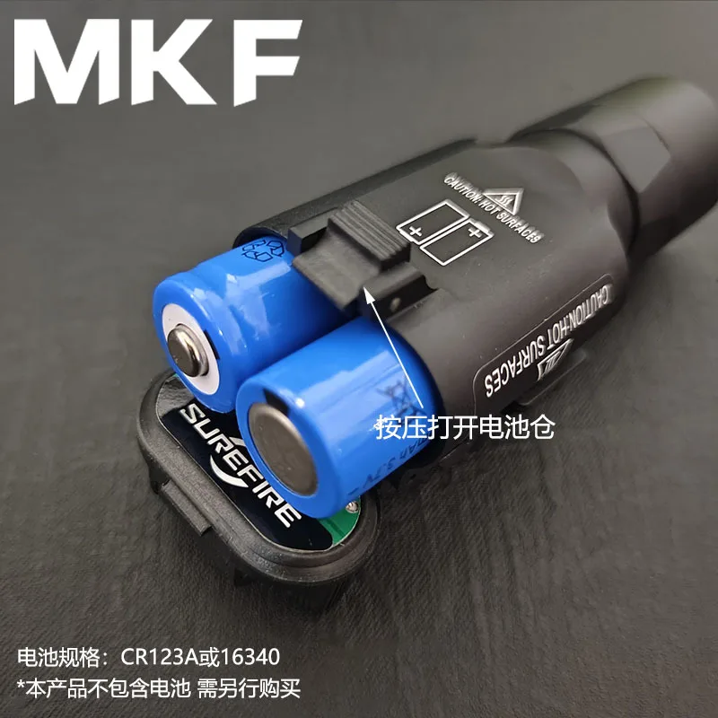 Тактический Surefire X300U X300 Ultra XH35 X300V Металлический пистолет Scout Light Страйкбольное
