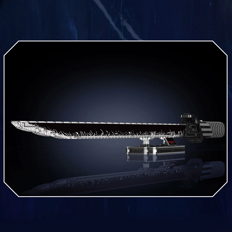 Mold King 10138 звездный план темный меч со светодиодной подсветкой модель