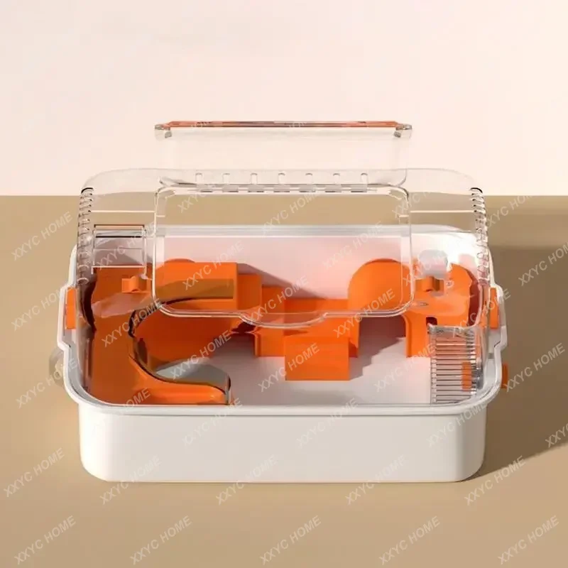 Большая и недорогая клетка для хомяка из акрила прозрачный Золотой медведь