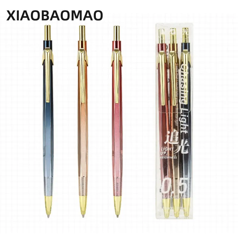 0.5mm 0.7mm Mechanical Pencil Office School Writing Art Painting Tools Metal Automatic Pencils Creative Stationery