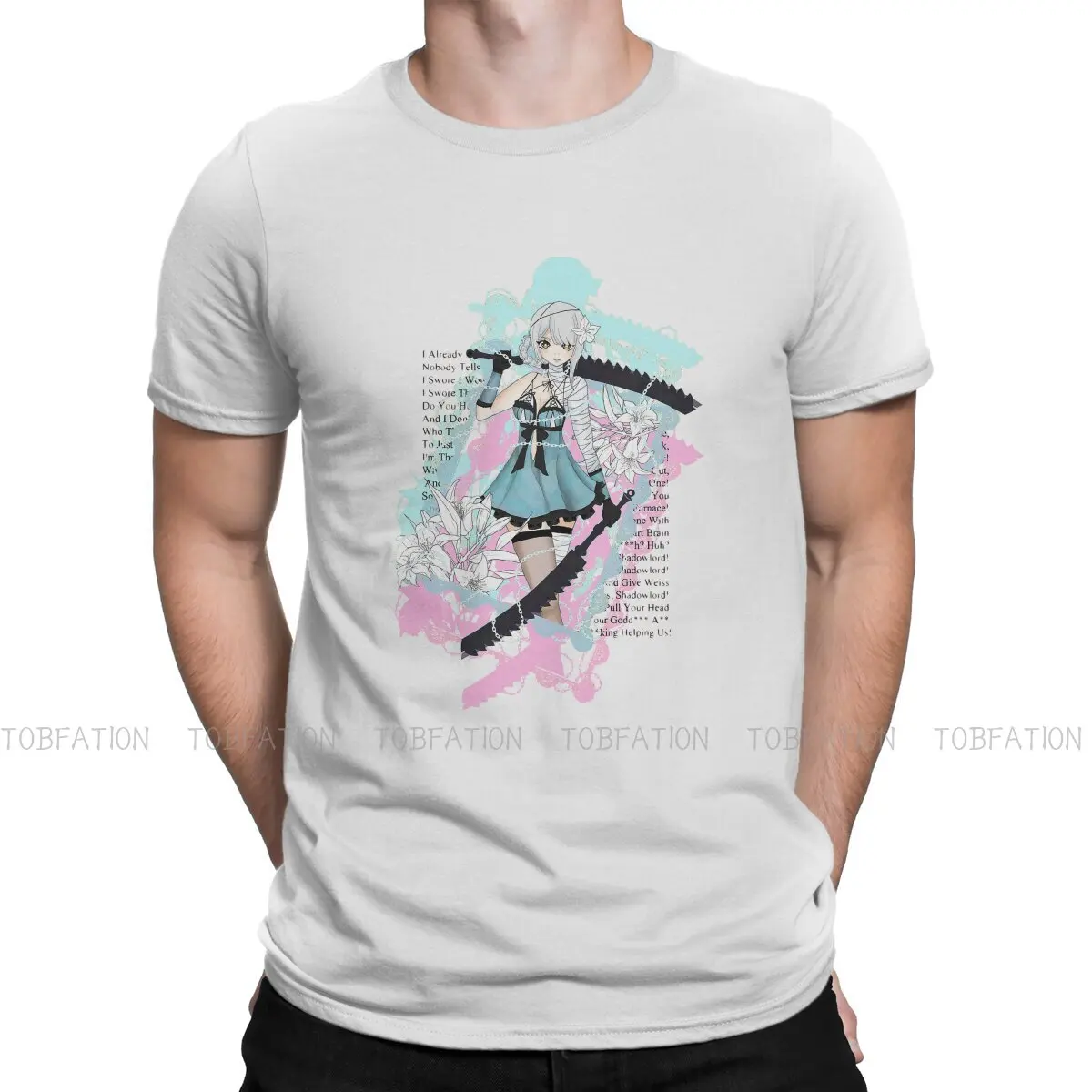 

Nier Replicant Kaine Newest TShirts NieR Replicant Steam RPG Game Male Graphic Pure Cotton Streetwear T Shirt O Neck