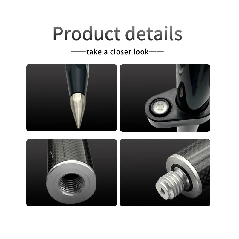 Телескопический стержень 1 8 м из углеродного волокна GNSS RTK измерительный с