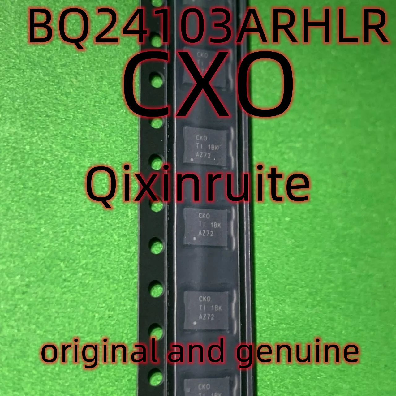 

Qixinruite BQ24103ARHLR CXO QFN-20 оригинал и подлинный