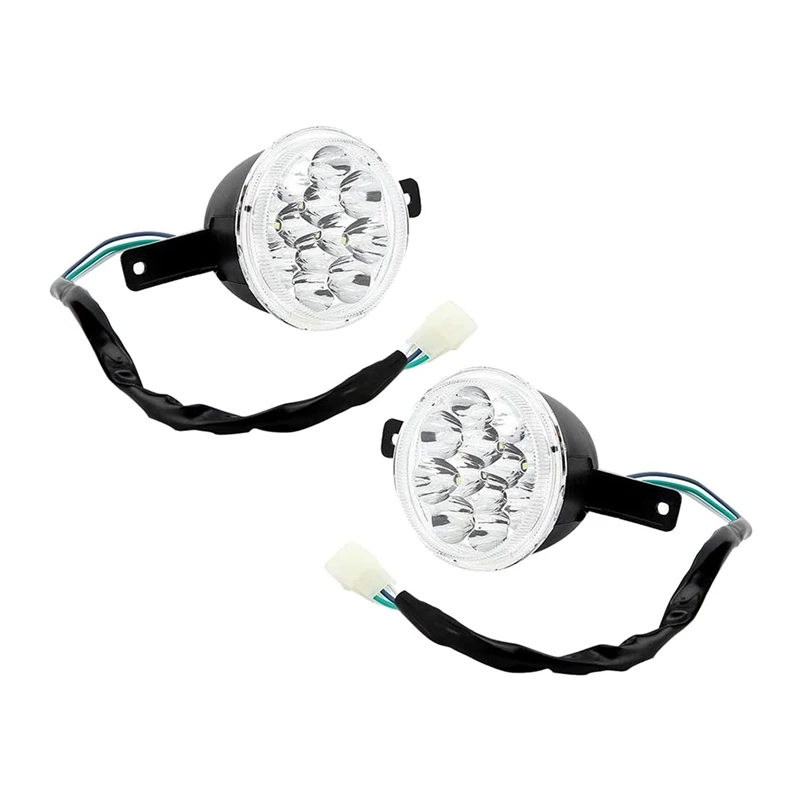

ATV LED Headlight For Quad Dirt Bike ATV 150Cc 250Cc 2Pcs 12V LED Left Right Headlight Lamp Chinese Headlights