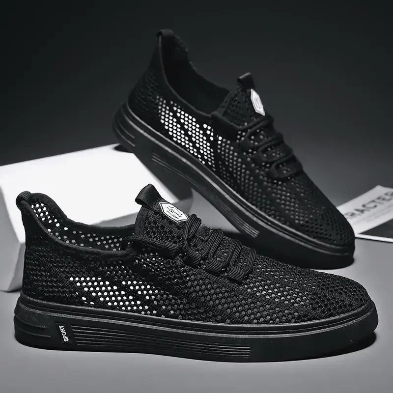 

Мужская обувь, новинка сезона осень 2023, летняя дышащая Спортивная повседневная обувь для мужчин и подростков, легкая в носке обувь