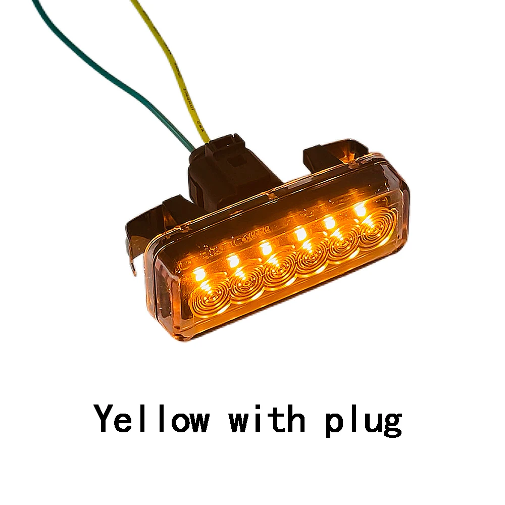 1 шт. желто-белый габаритный фонарь с пластиковой ступенькой для SCANIA 1928063