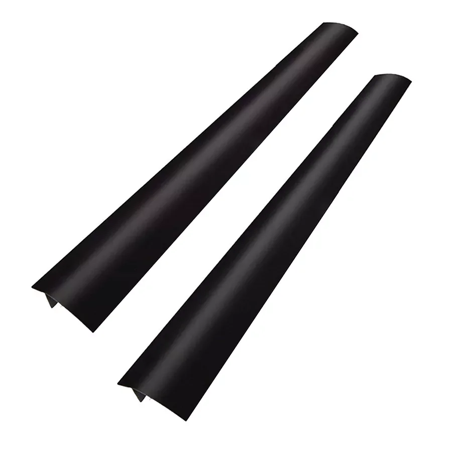 

2 Pack Kitchen Stove Gap Filler Cover 21&25"- Premium Silicone Spill Guard for Stovetop, Oven, Washer, Dryer, Washing M