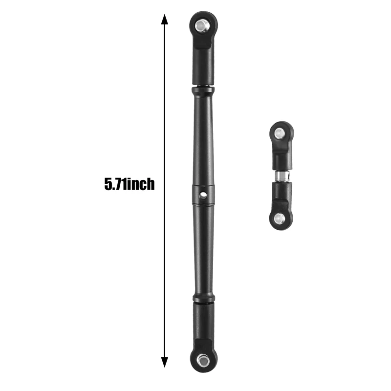 Металлическая передняя и задняя тяга сервопривода для Arrma 1/8 Karton Outcast детали