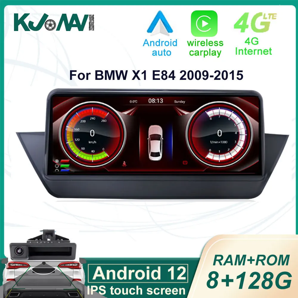 

10.25 Inch Android 12 Touch Screen Car Carplay Monitors Stereo Speacker Multimedia Player For BMW X1 E84 2009-2015 IDrive System